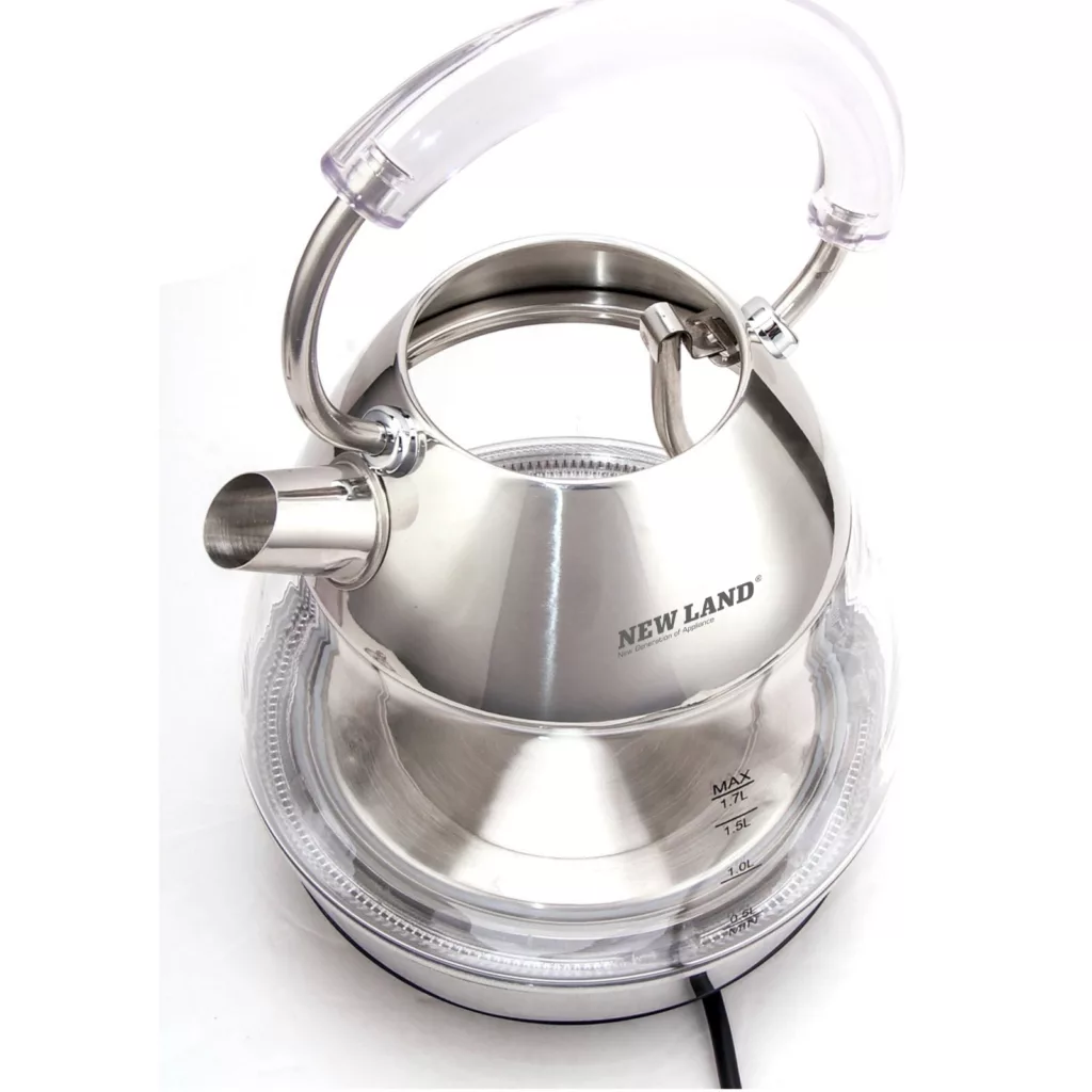 کتری برقی نیولند مدل NL-3076SS گنجایش 1.7 لیتر