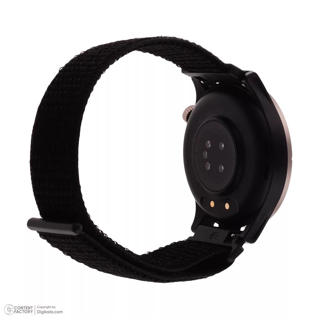 ساعت هوشمند 45 میلی‌متری دارک بلو مدل AmazWatch B با بند پلی استری