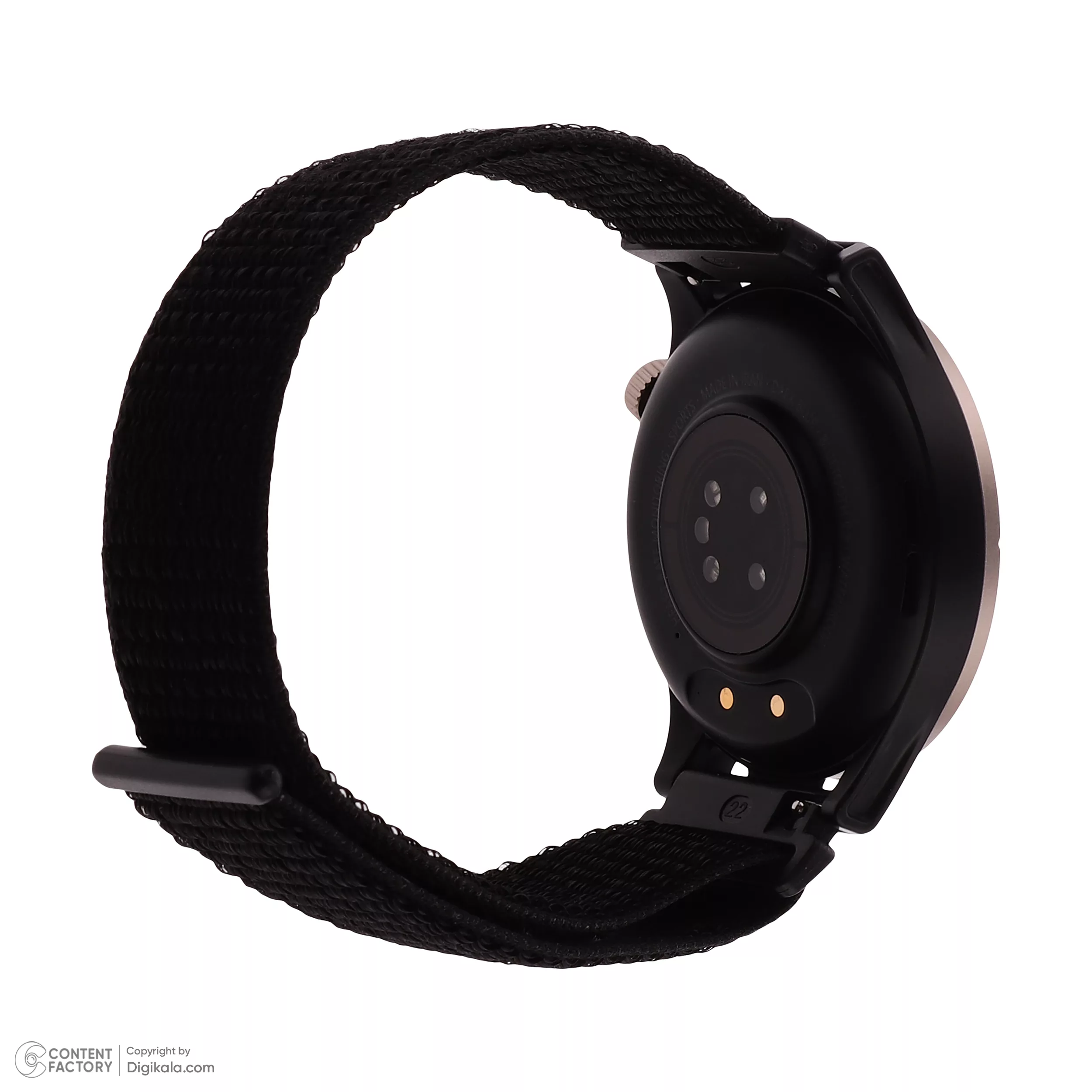 ساعت هوشمند 45 میلی‌متری دارک بلو مدل AmazWatch B با بند پلی استری