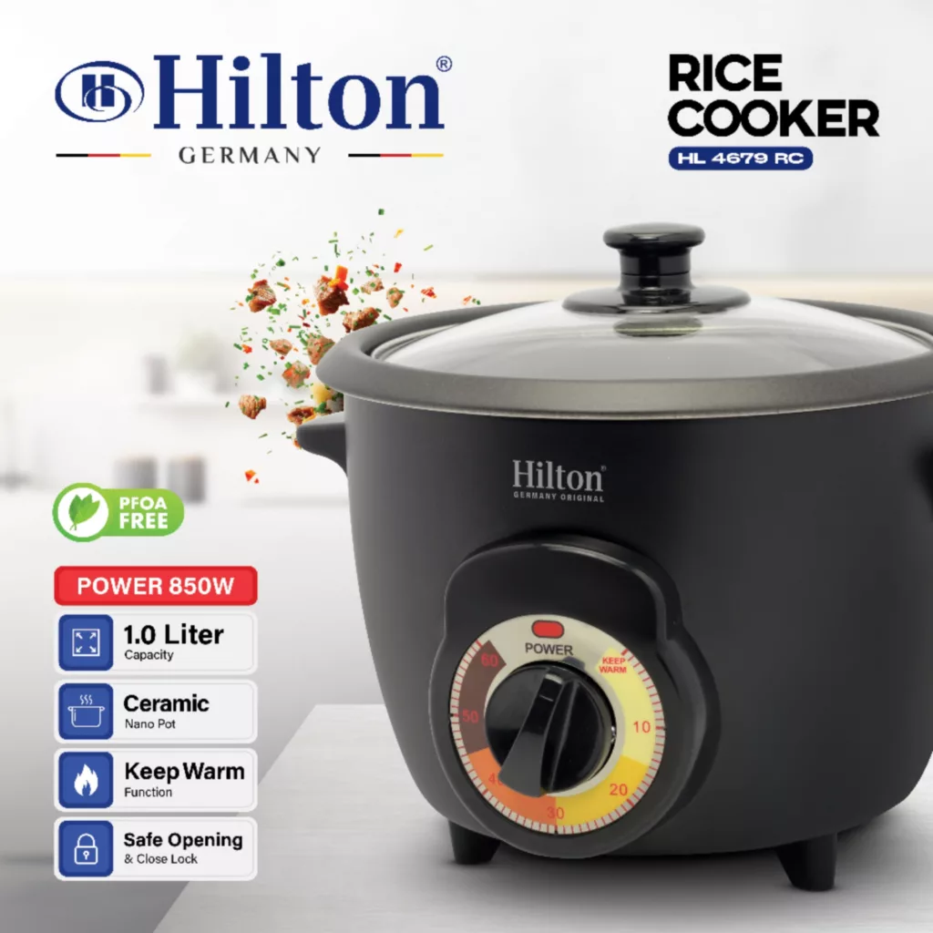 پلوپز 4 نفره هیلتون مدل HL4679RC