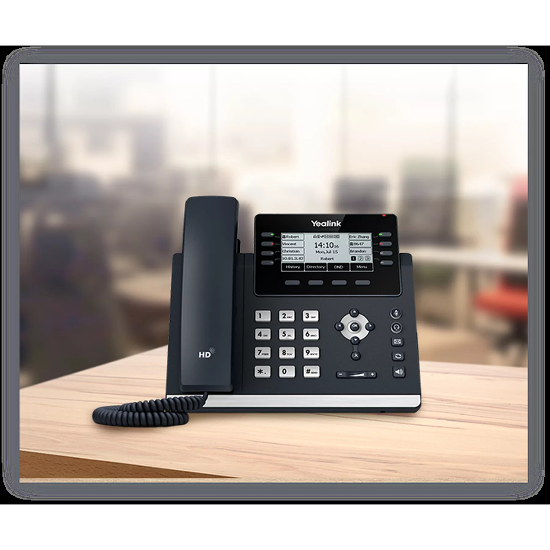 تلفن تحت شبکه یالینک مدل SIP T43U