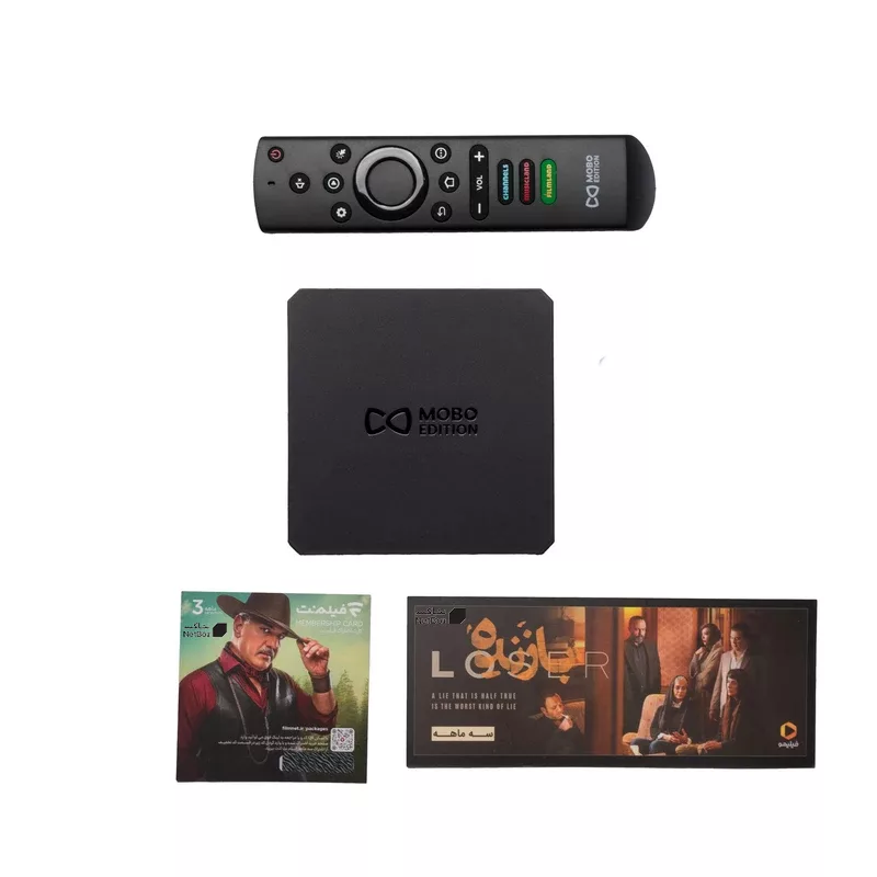 اندروید باکس نت باکس مدل موبو ادیشن به همراه ۳ ماه اشتراک رایگان فیلیمو و فیلمنت