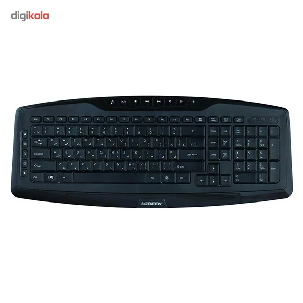 کیبورد گرین مدل GK-501 با حروف فارسی