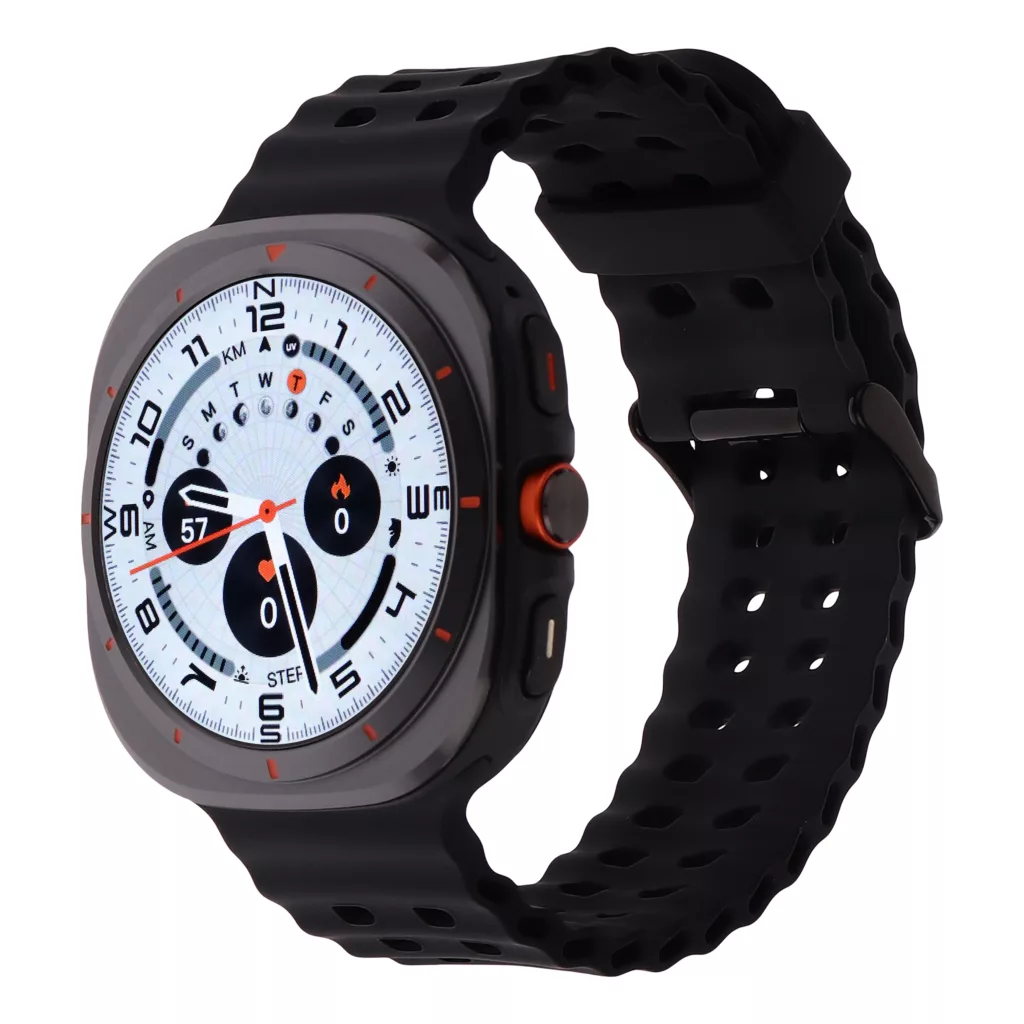 ساعت هوشمند 49 میلی متری مکس پاور مدل Galexy Max بند سیلیکون