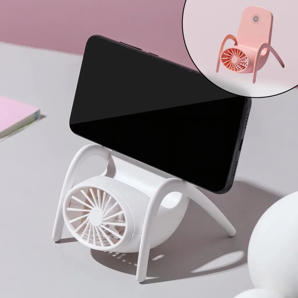 پنکه شارژی طرح صندلی مدل 810