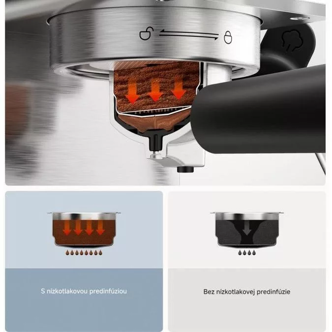 اسپرسو ساز 900 میلی‌لیتر شیائومی مدل semi automatic