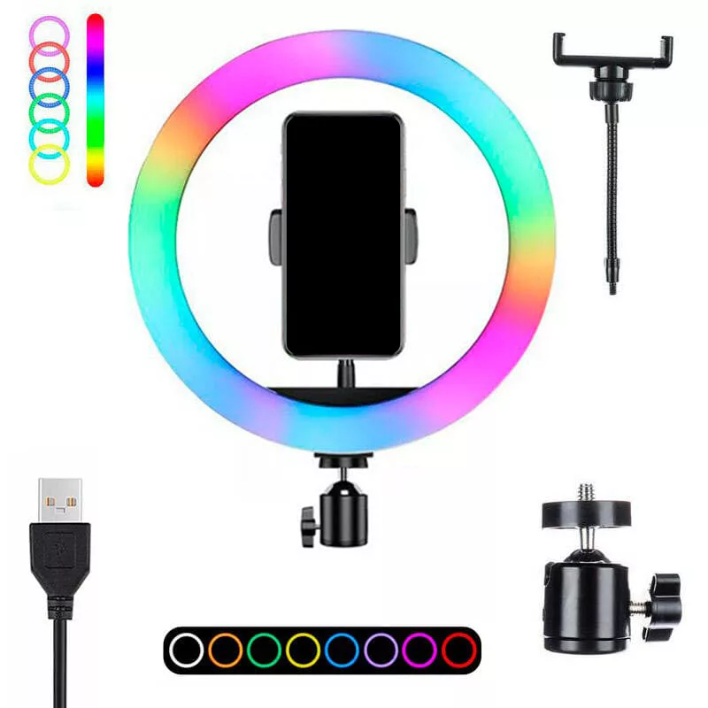 رینگ لایت مدل MJ30-RGB