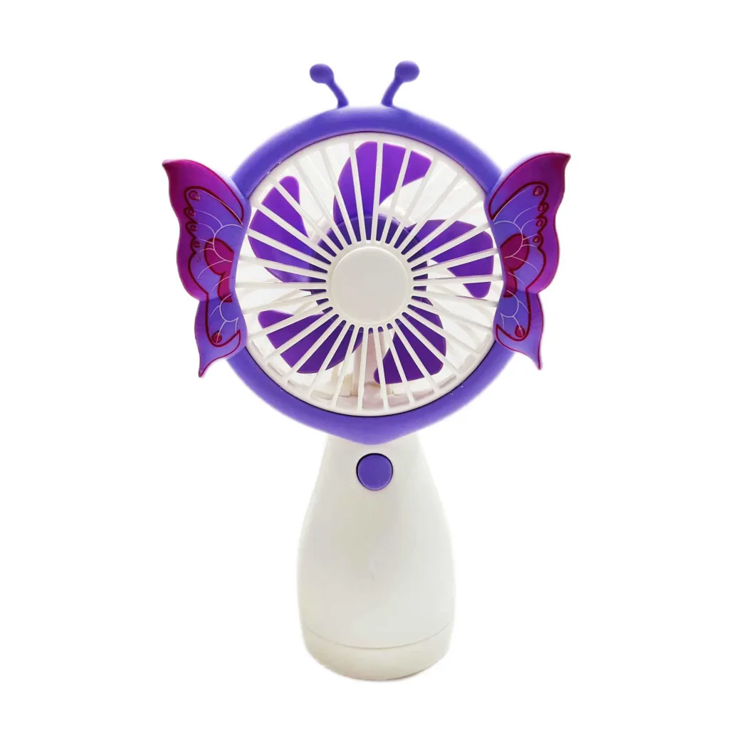 پنکه دستی مدل پروانه ظرفیت 800 میلی آمپر ساعت