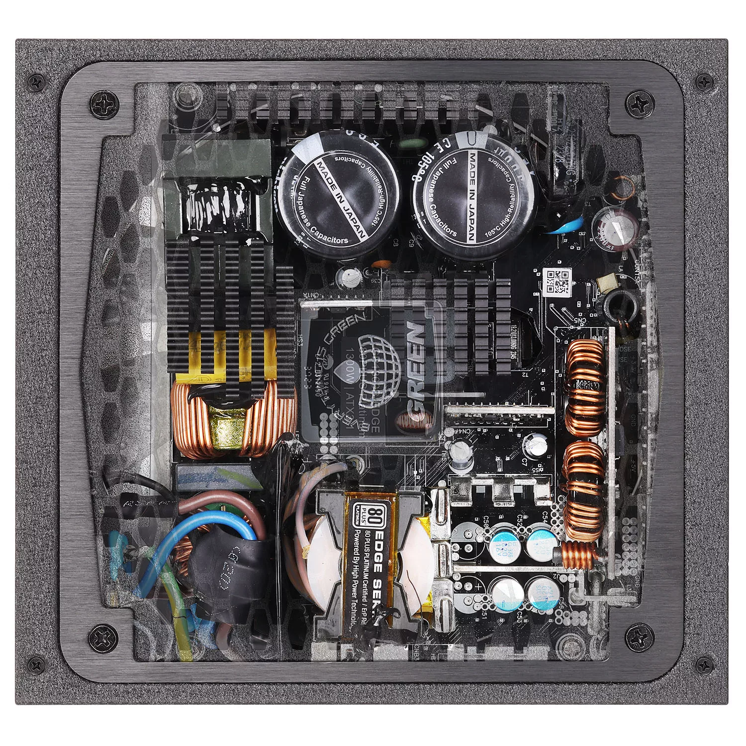 منبع تغذیه کامپیوتر گرین مدل GP1000B-EDGE