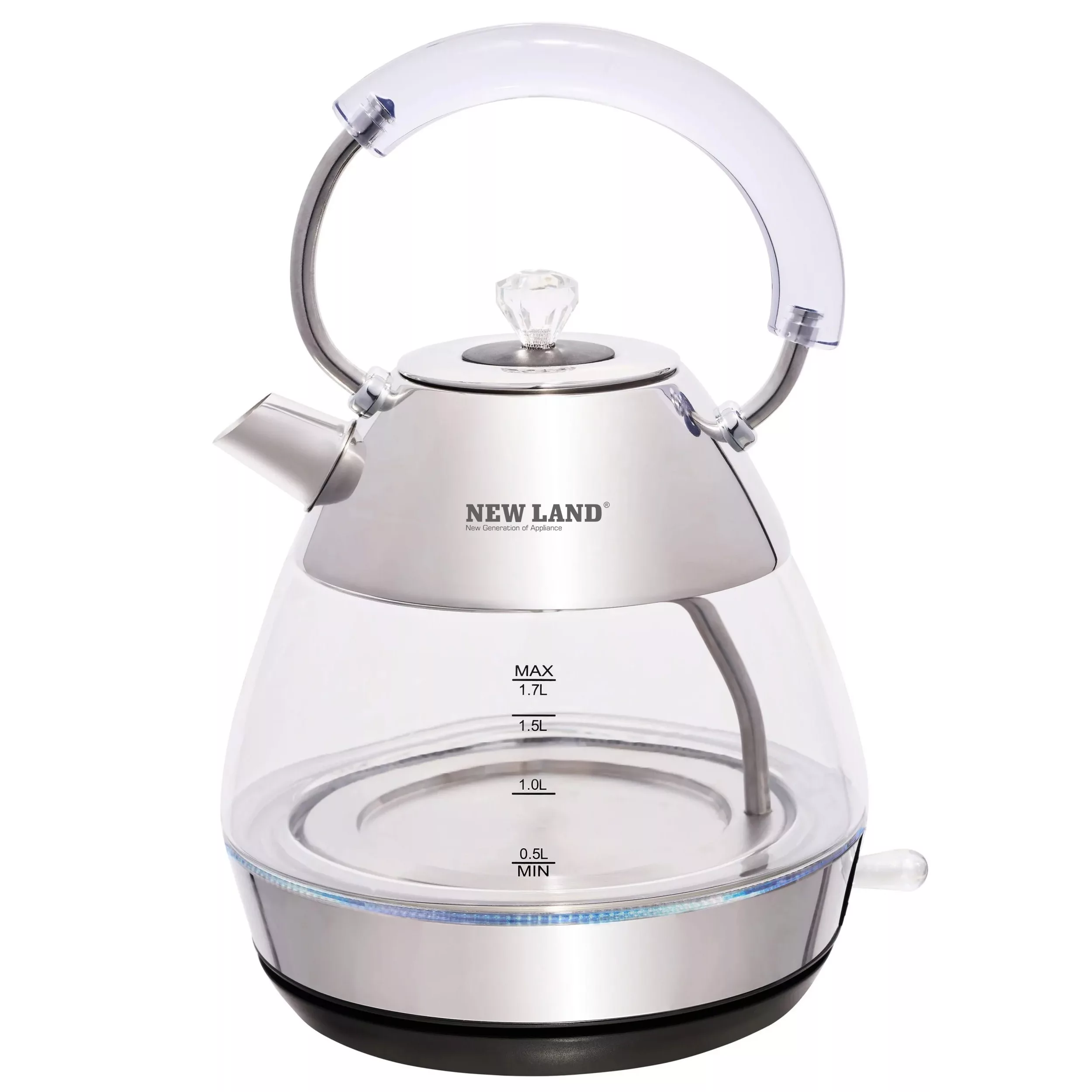 کتری برقی نیولند مدل NL-3076SS گنجایش 1.7 لیتر