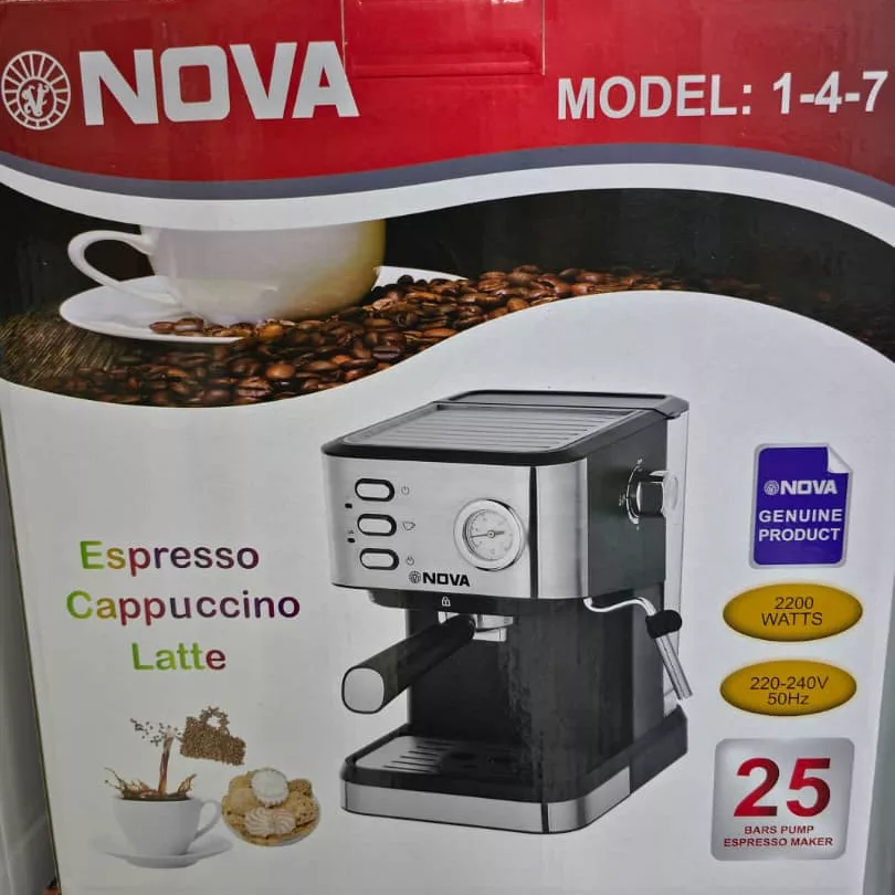 اسپرسو ساز 1,6 لیتری نوا مدل 7-4-1