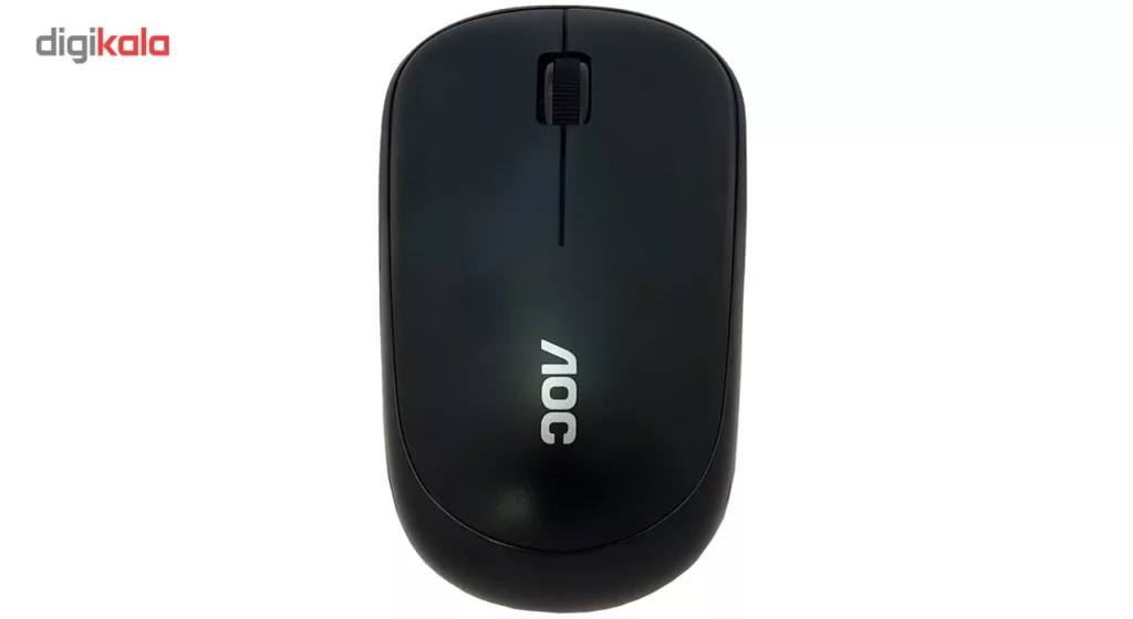 کیبورد و ماوس بی سیم ای او سی مدل KM200