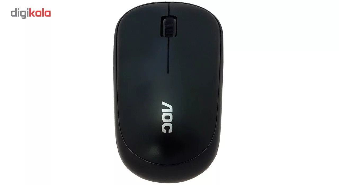 کیبورد و ماوس بی سیم ای او سی مدل KM200