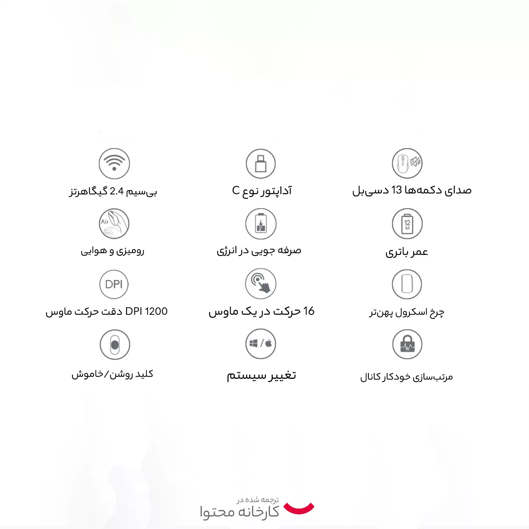 کیبورد ای فورتک مدل FG2200 Air