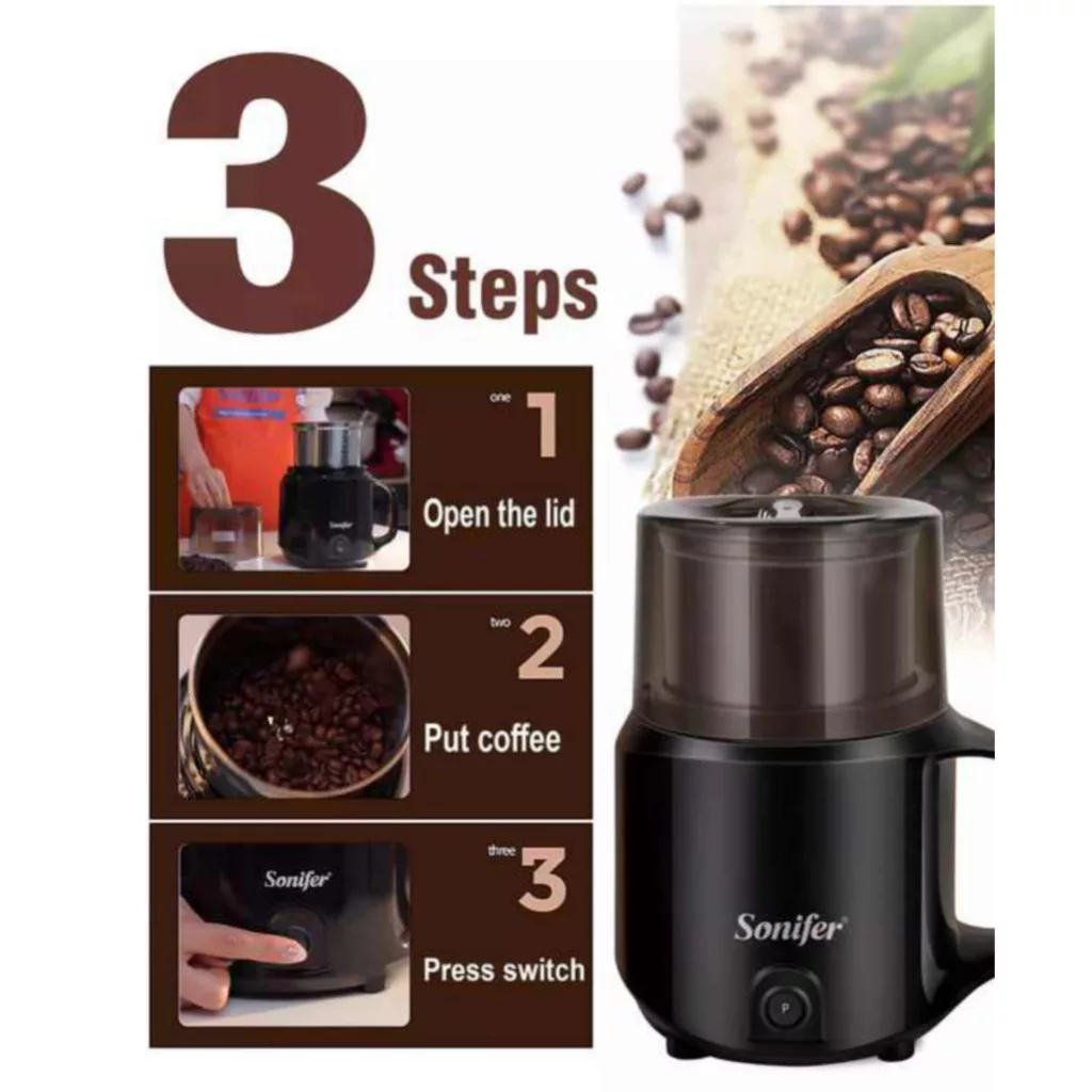 آسیاب قهوه سونیفر مدل SF-3543