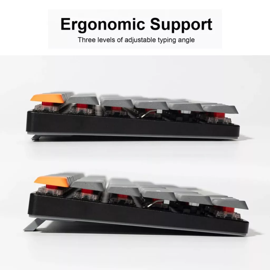 کیبورد مخصوص بازی کیکورن مدل K3 Max RGB Red Switch