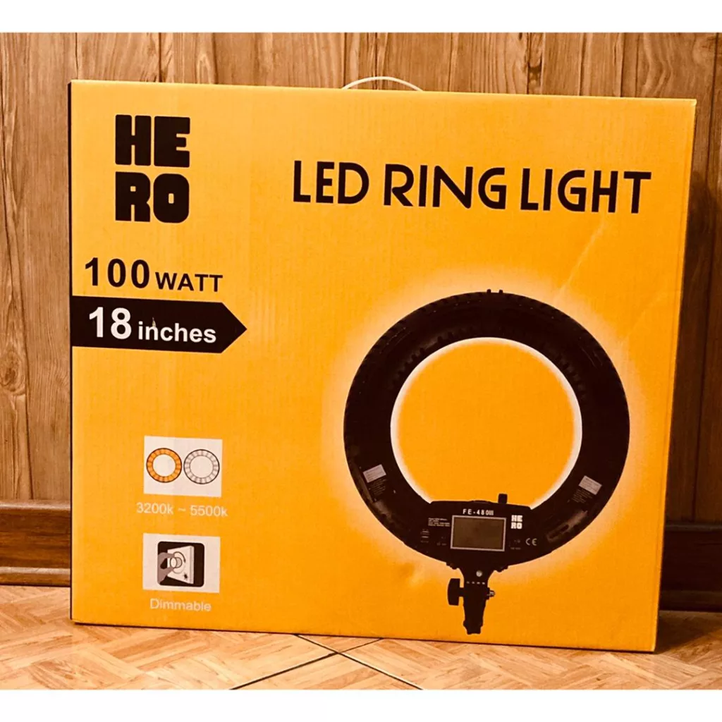 رینگ لایت هیرو مدل FE480III کد 196
