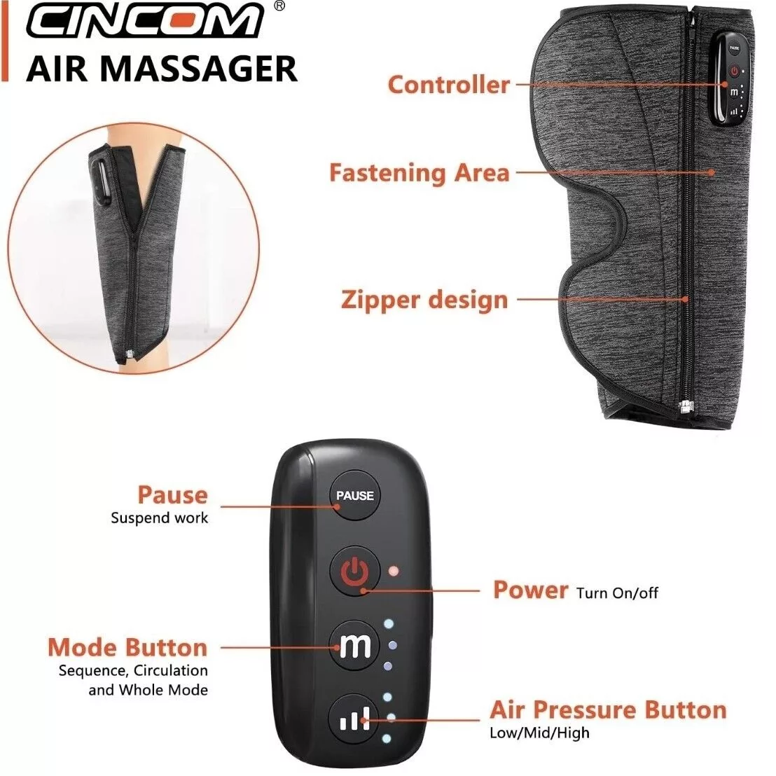 ماساژور پا سینکام مدل 028AS