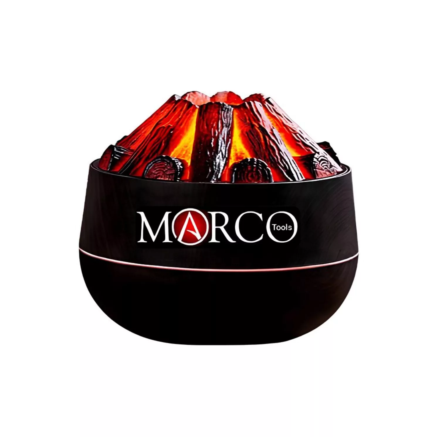 دستگاه بخور سرد مدل شومینه طرح هیزم کد +LED-Plus