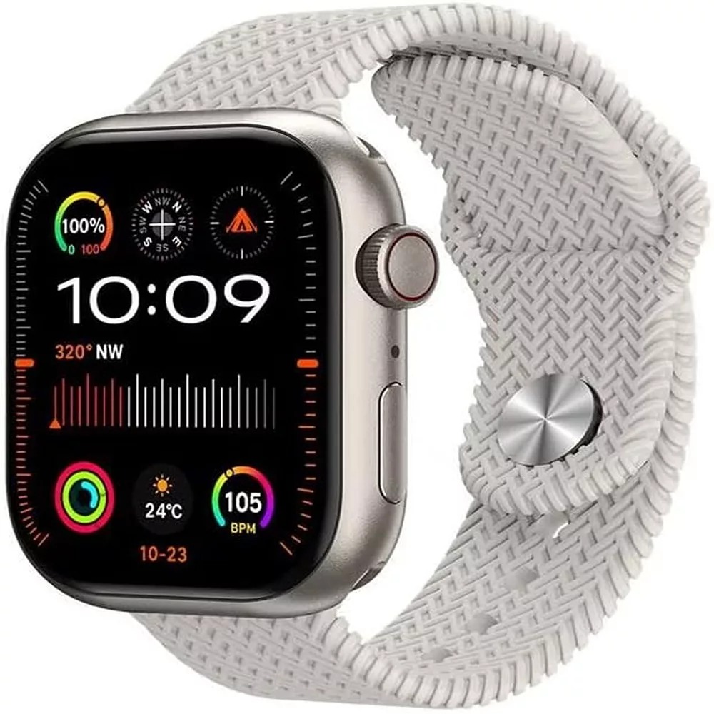 ساعت هوشمند 49 میلی متر ویسمی مدل x35 max با بند سیلیکونی