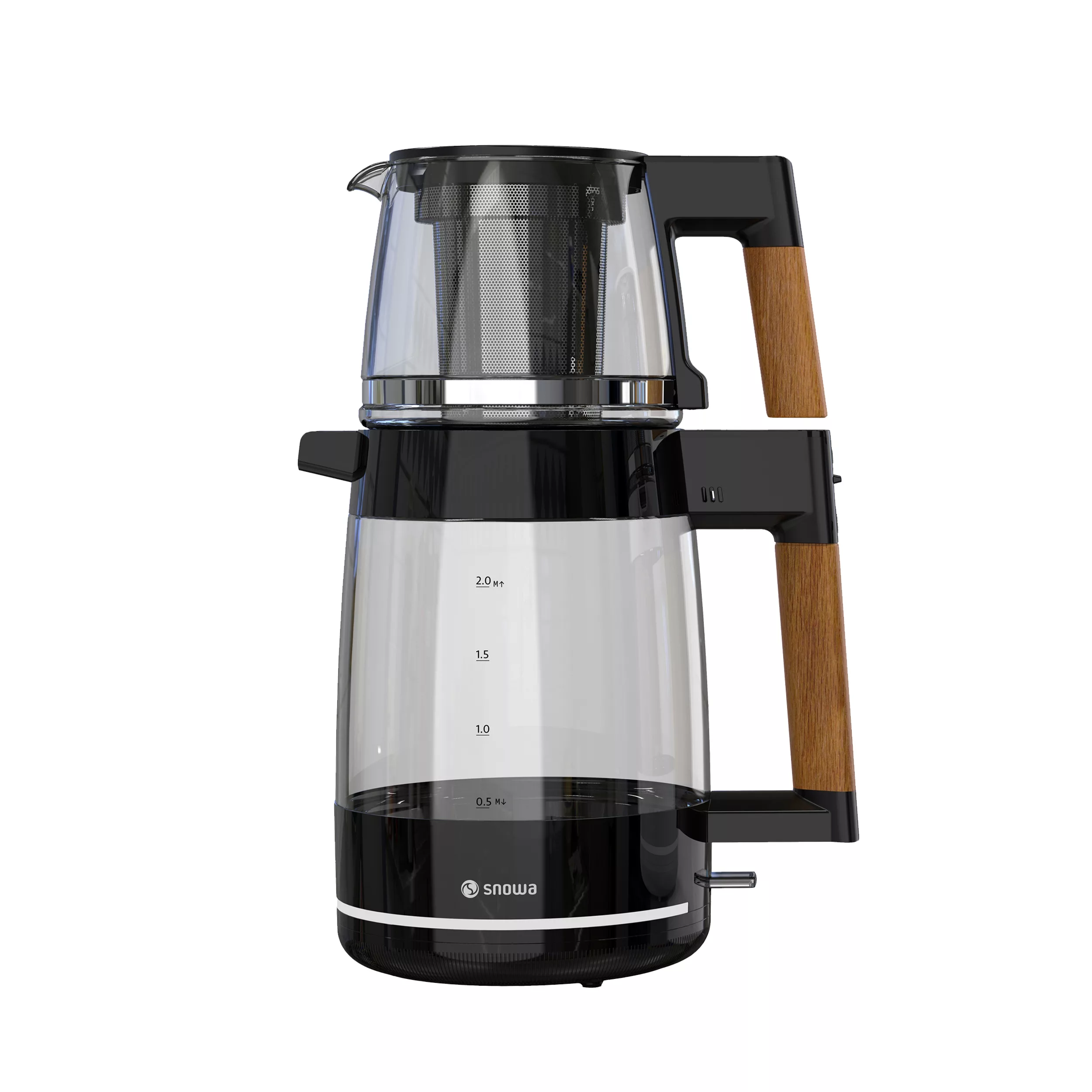 چای ساز روی هم اسنوا مدل  STM-GS1650BK