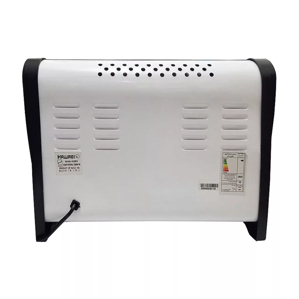 بخاری برقی هاوایی مدل فن دار 2002