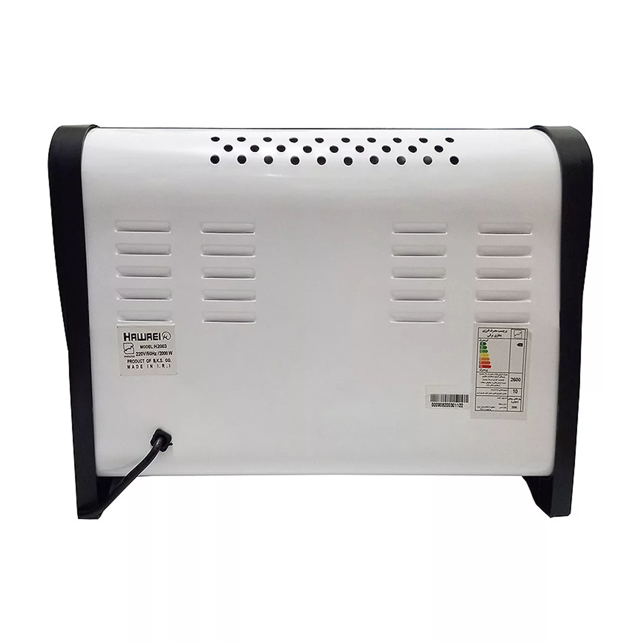 بخاری برقی هاوایی مدل فن دار 2002