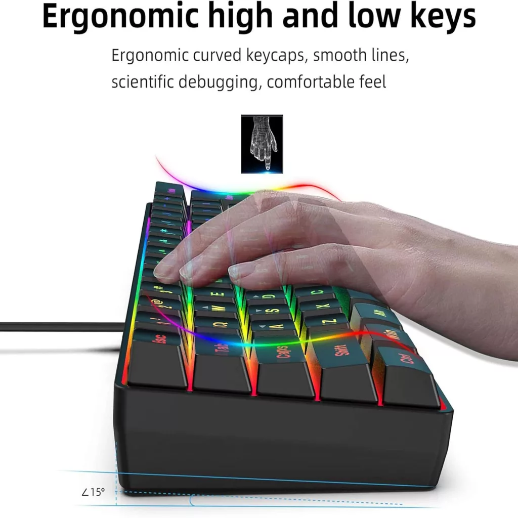 کیبورد اچ اکس اس جی مدل V700