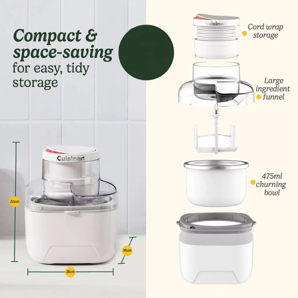 بستنی ساز کوئیزینارت مدل ICEM10