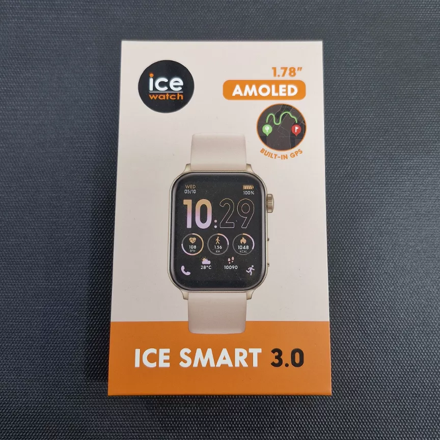 ساعت هوشمند 44 میلی متری آیس واچ مدل 024303 با بند سیلیکونی