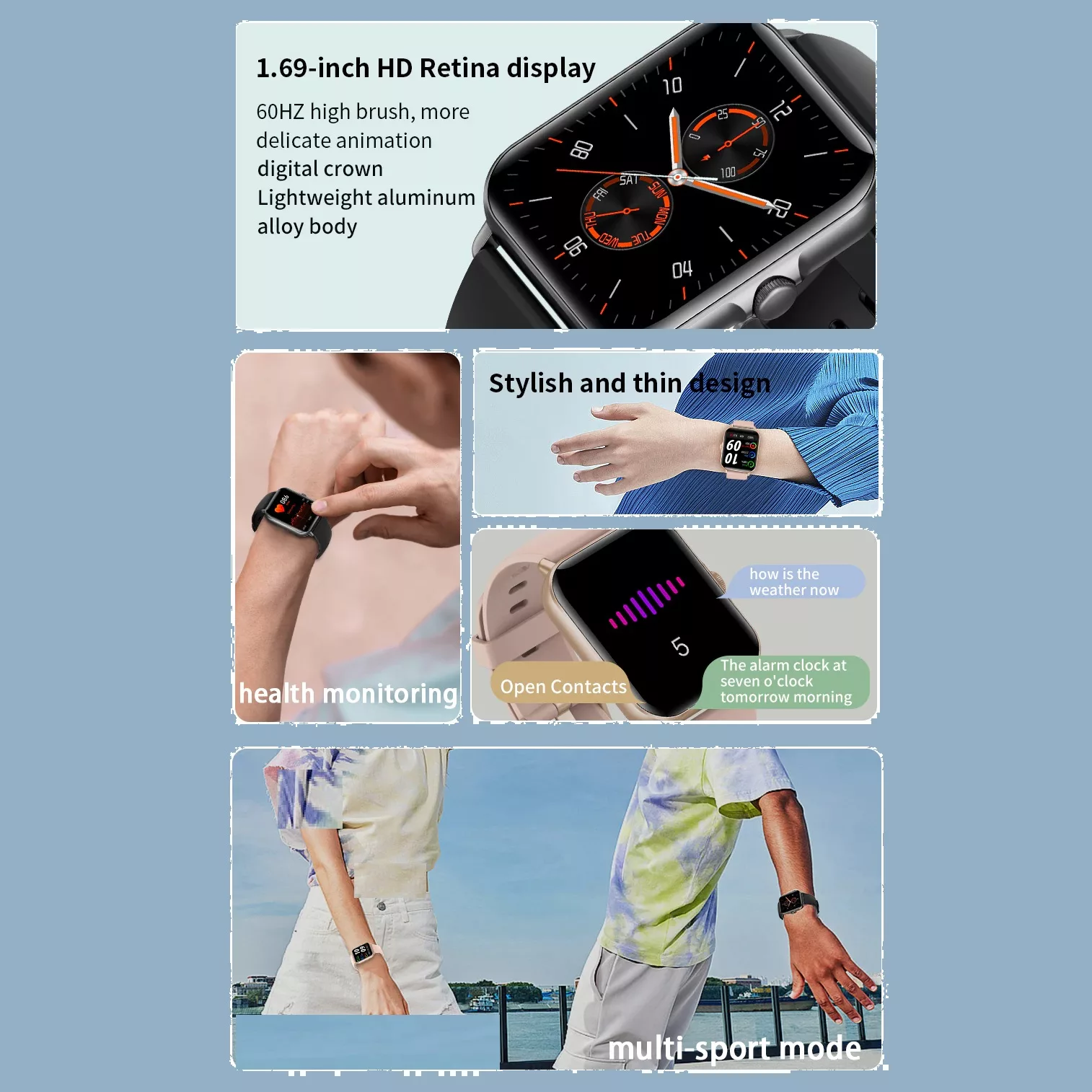 ساعت هوشمند مدل Wisdom And Wonderful