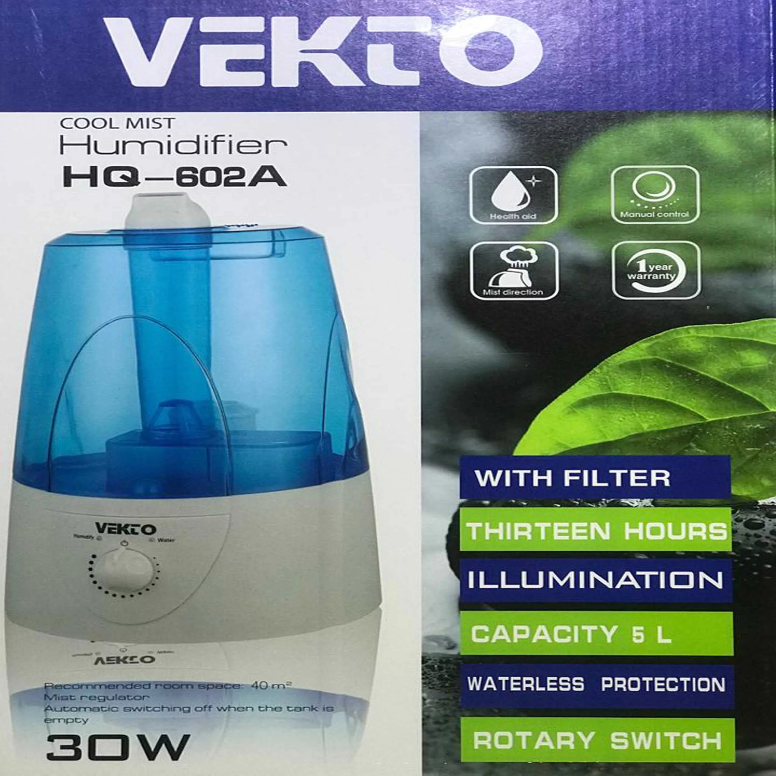 دستگاه بخور سرد وکتو مدل HQ-602A