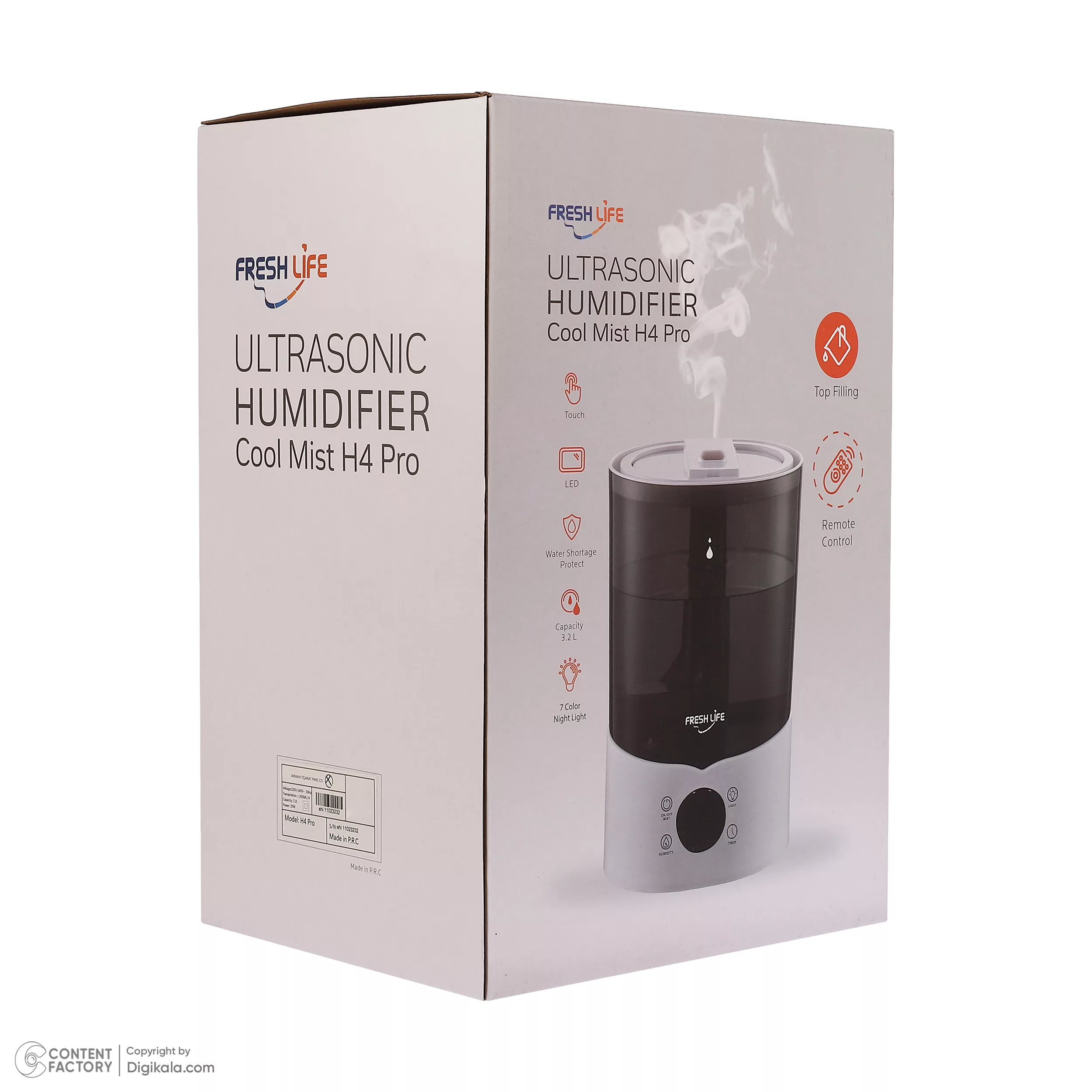 دستگاه بخور سرد فرش لایف مدل H4 Pro