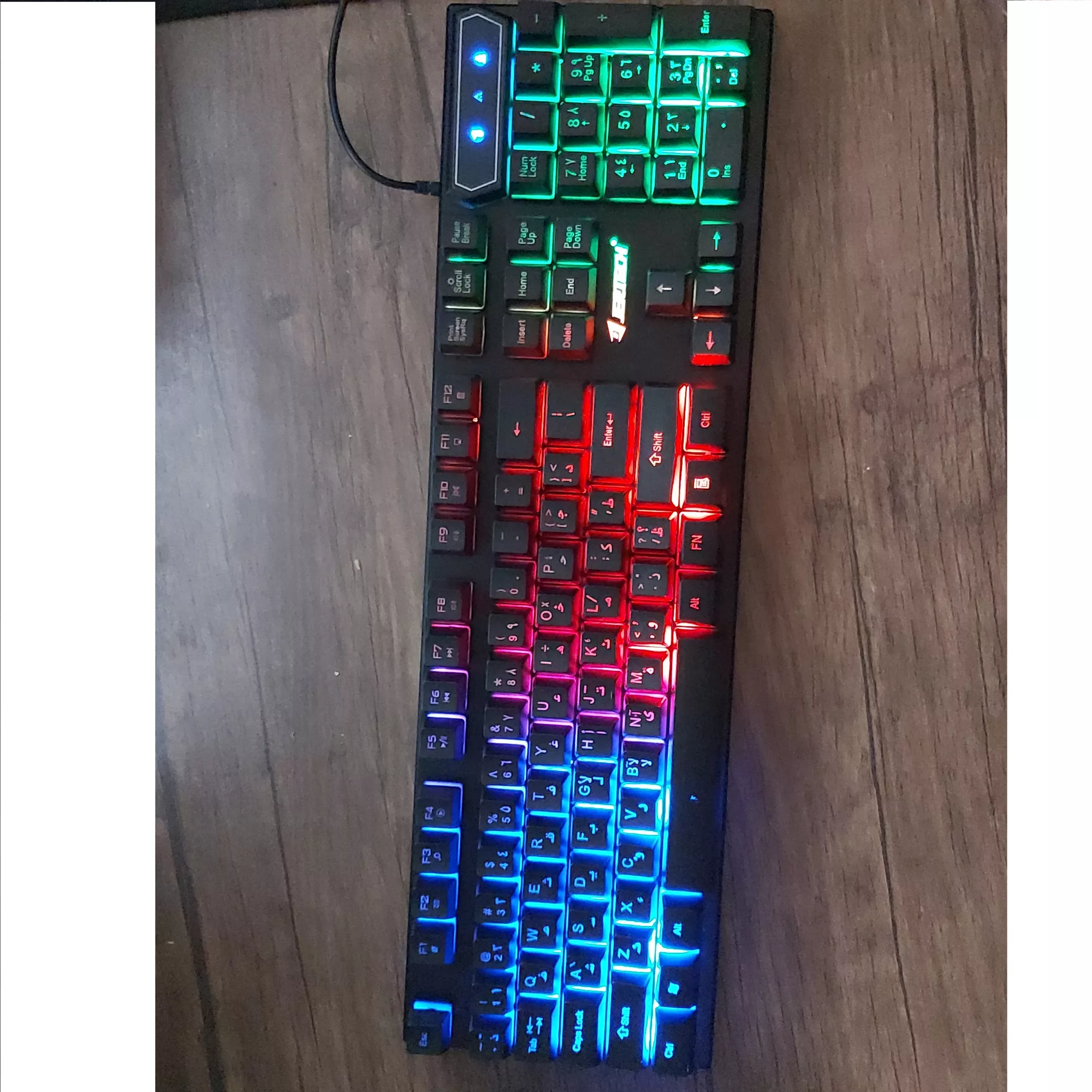 کیبورد مخصوص بازی جرتک مدل MAJOR K348