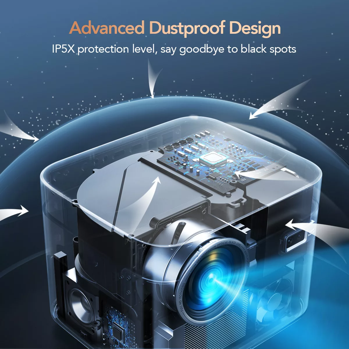 ویدئو پروژکتور فول اچ دی یابر مدل U11