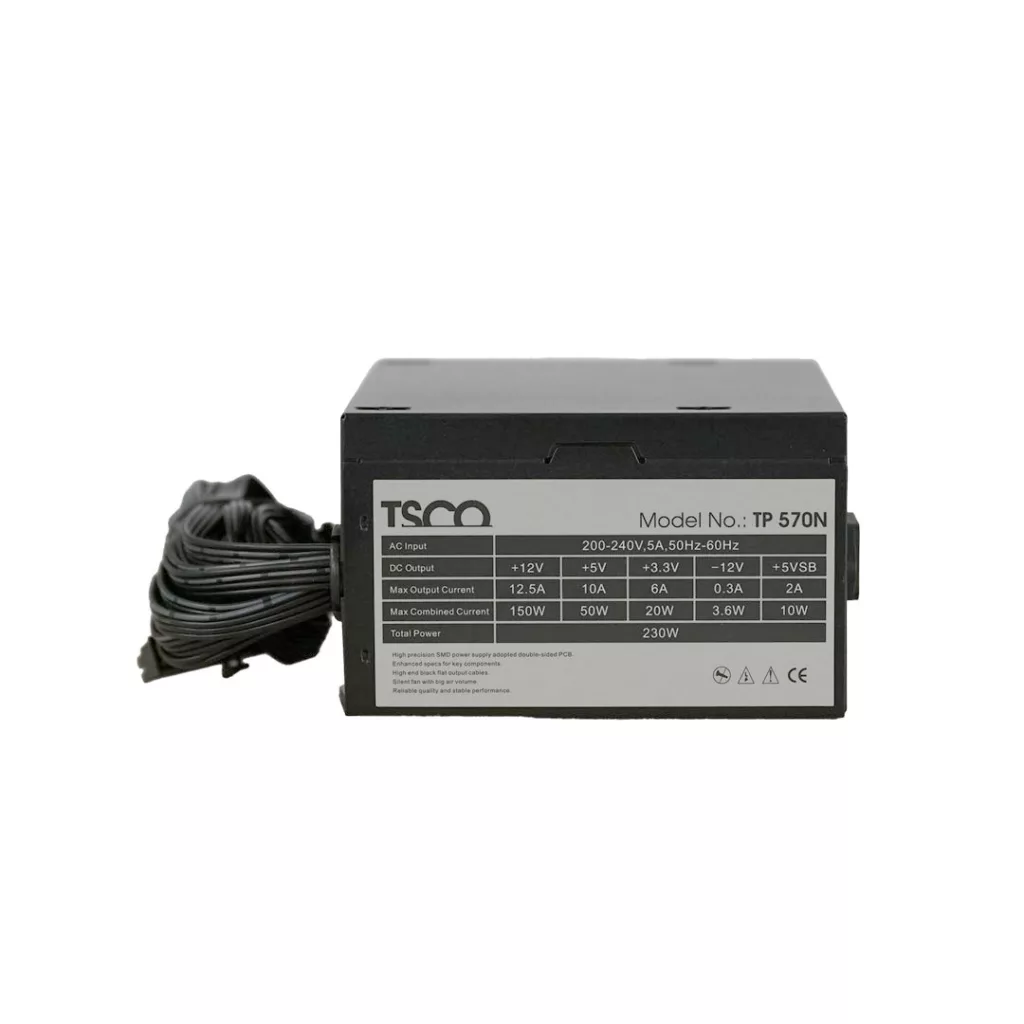 منبع تغذیه کامپیوتر تسکو مدل TP 570N