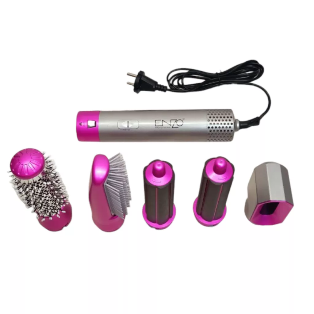 سشوار برسدار حالتدهنده 1000 وات انزو پروفیشینال مدل EN-6206 5in1