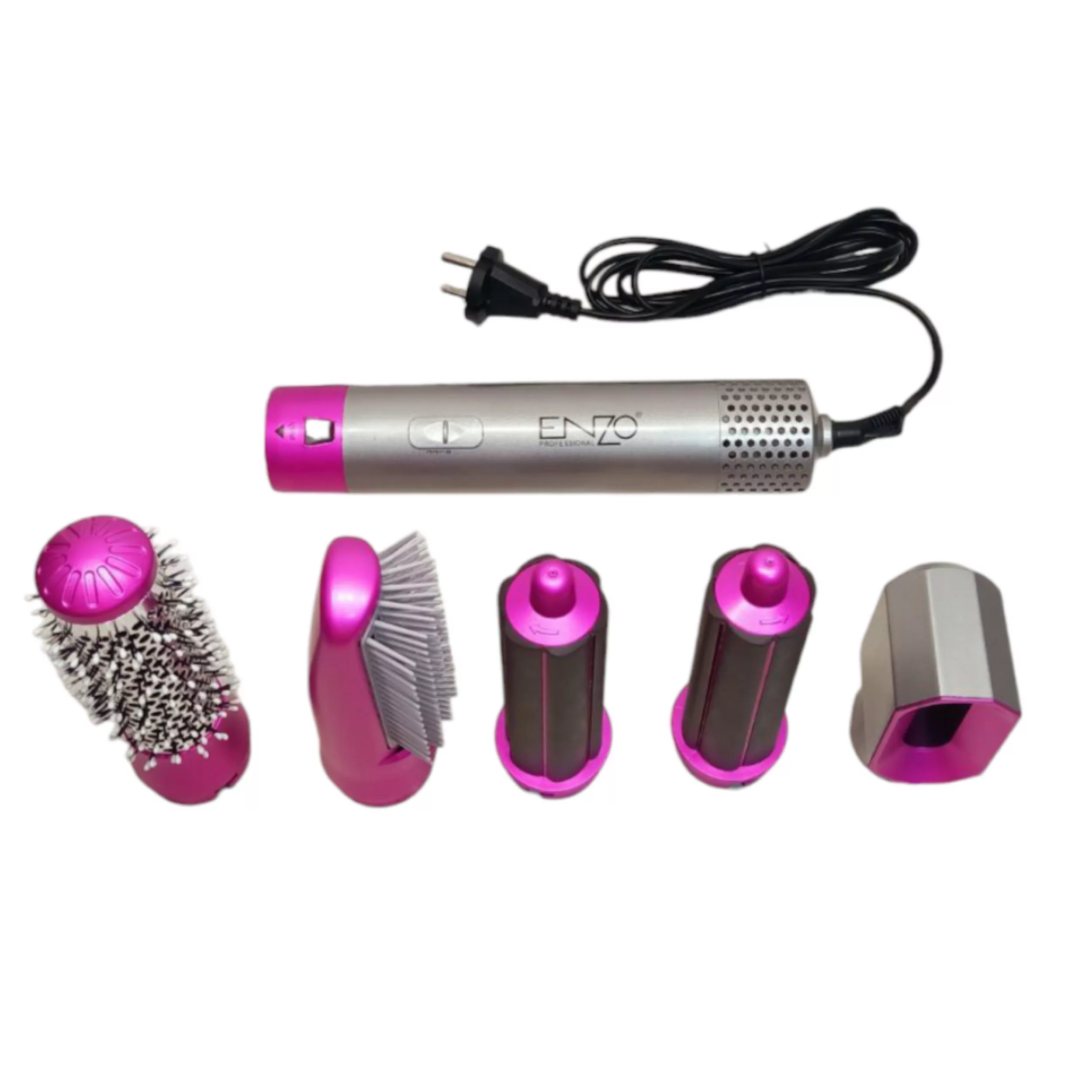 سشوار برسدار حالتدهنده 1000 وات انزو پروفیشینال مدل EN-6206 5in1