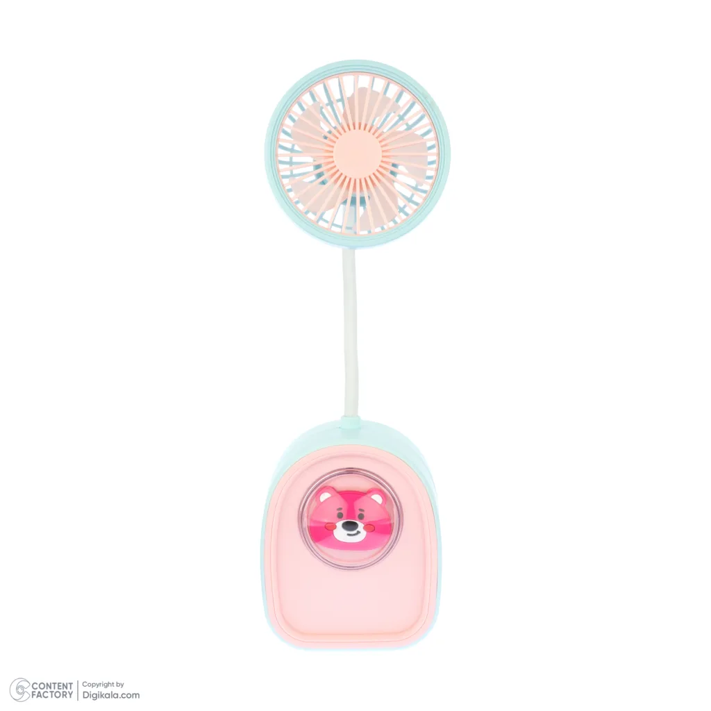 پنکه شارژی مدل خرس کد 3