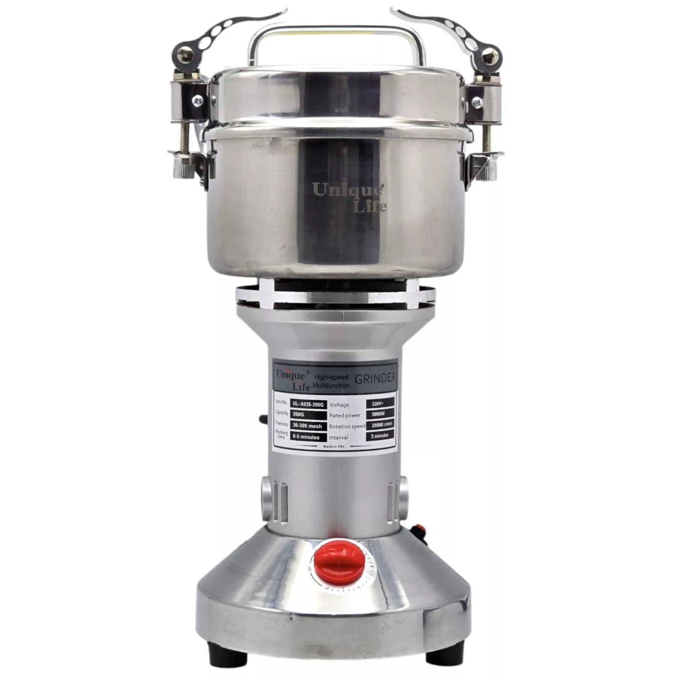 آسیاب صنعتی یونیک لایف مدل UL-A935-350G