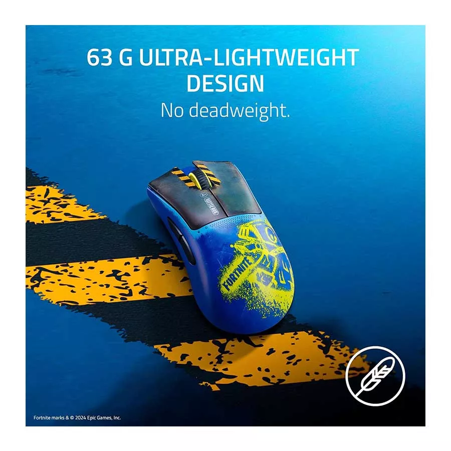 ماوس بی سیم مخصوص بازی ریزر مدل DeathAdder V3 Pro Fortnite