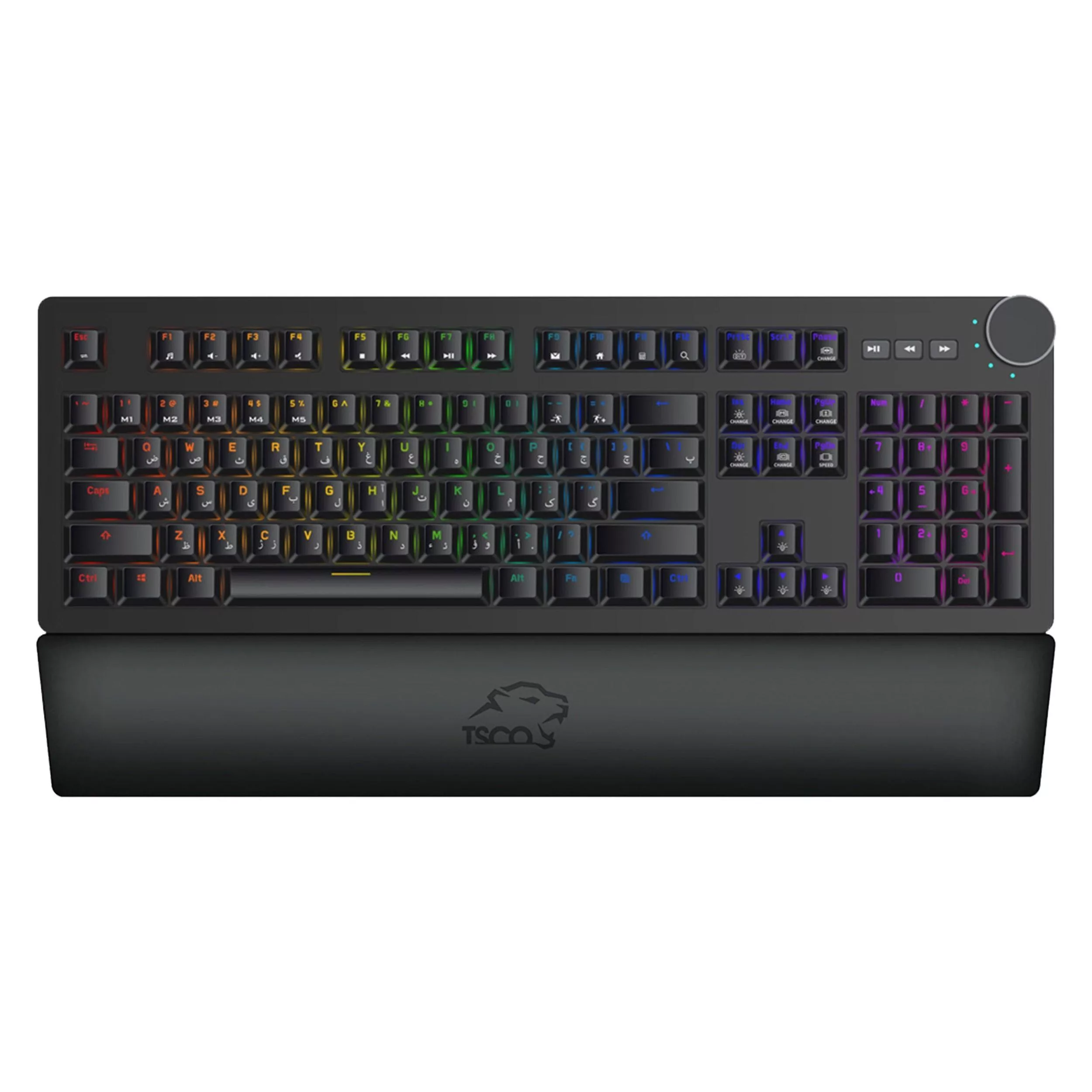 کیبورد مخصوص بازی تسکو مدل GK 8128