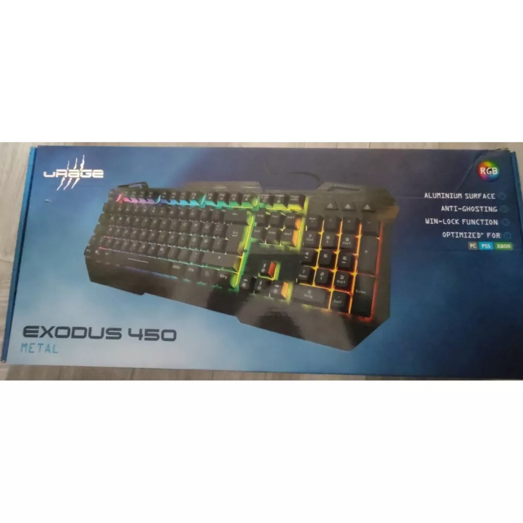 کیبورد مخصوص بازی یوریج مدل Exodus 450 Metal -D3186070