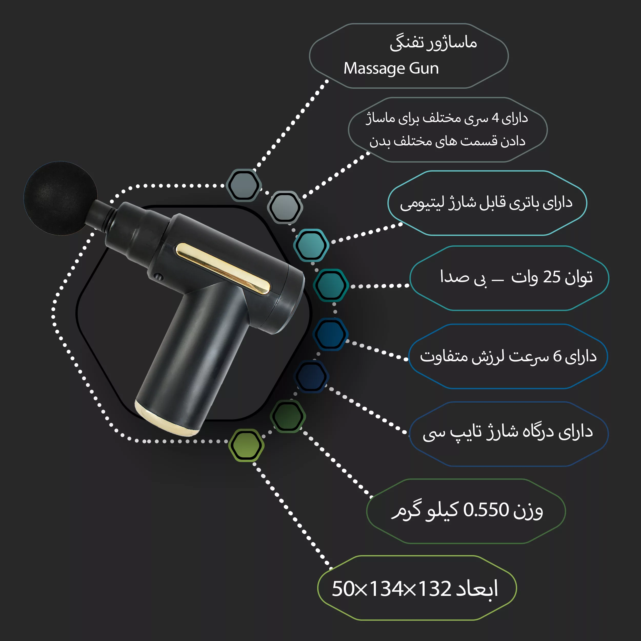 ماساژور برقی مدل 5-V