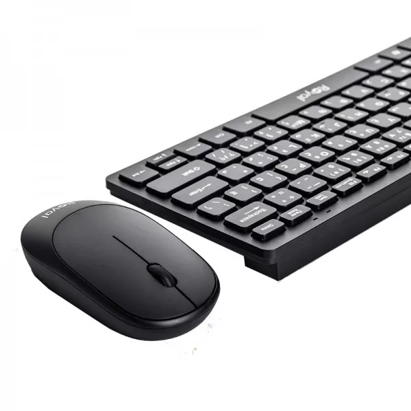 کیبورد و ماوس بیسیم رویال مدل RKM-810