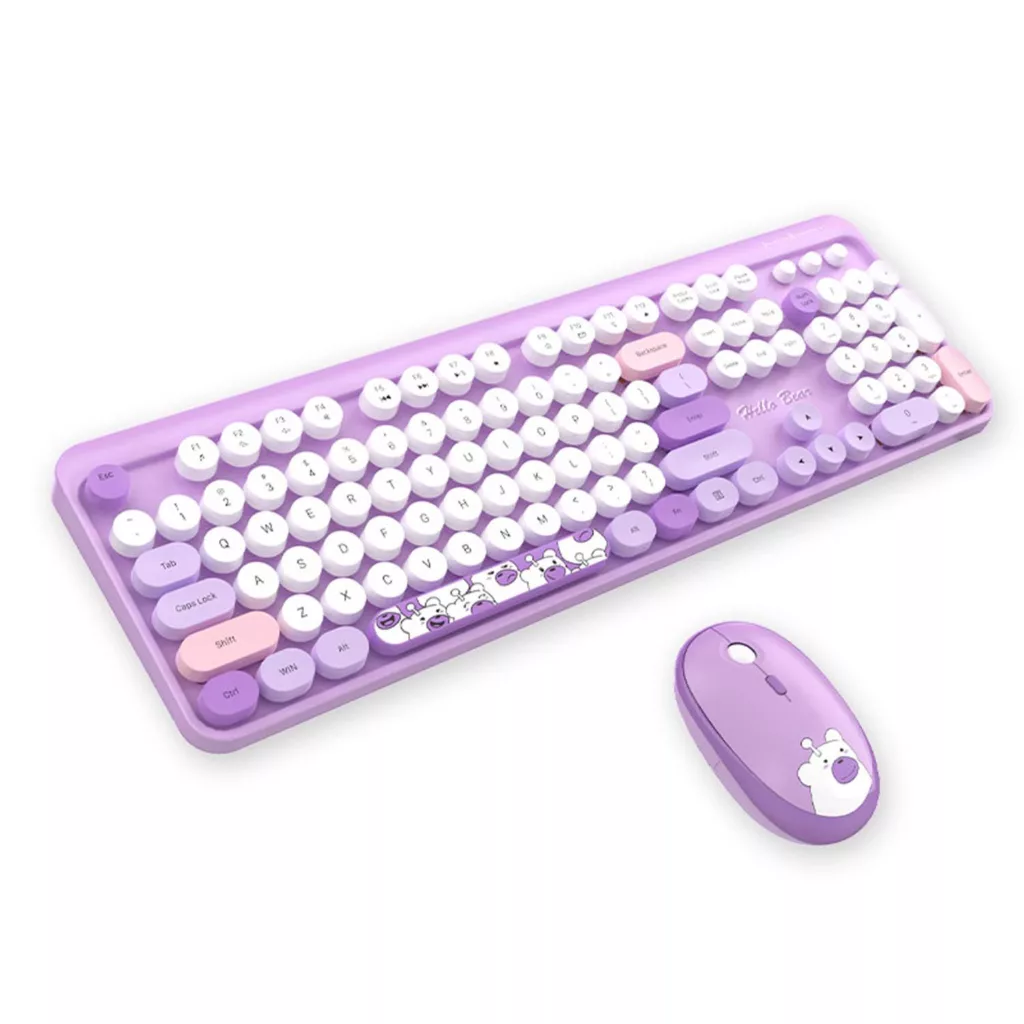 کیبورد و ماوس بی سیم گیزر مدل Hello Bear