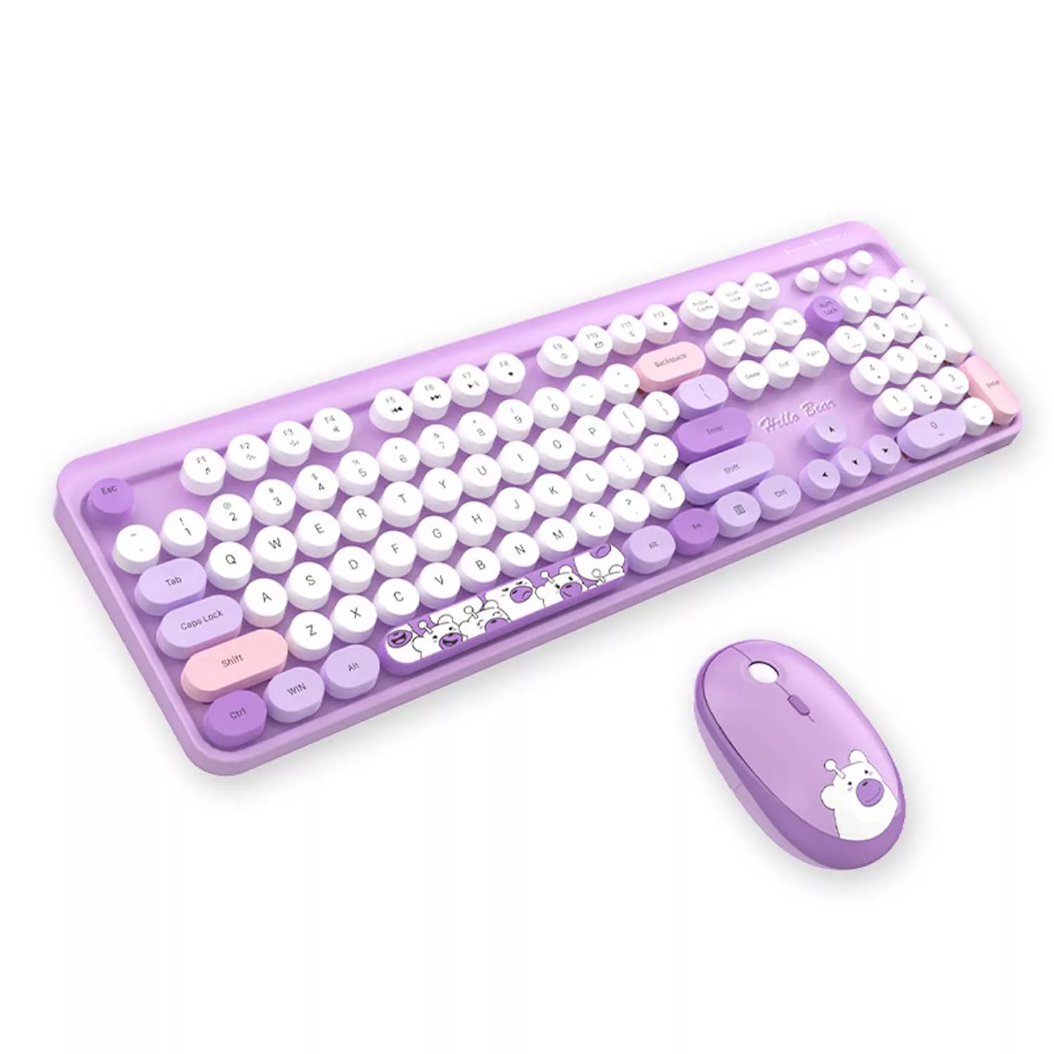 کیبورد و ماوس بی سیم گیزر مدل Hello Bear