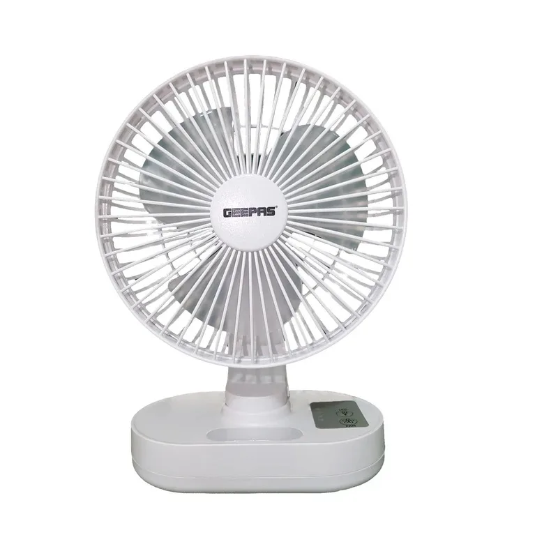 پنکه شارژی جی پاس مدل GF21157 ظرفیت 10000 میلی آمپر ساعت