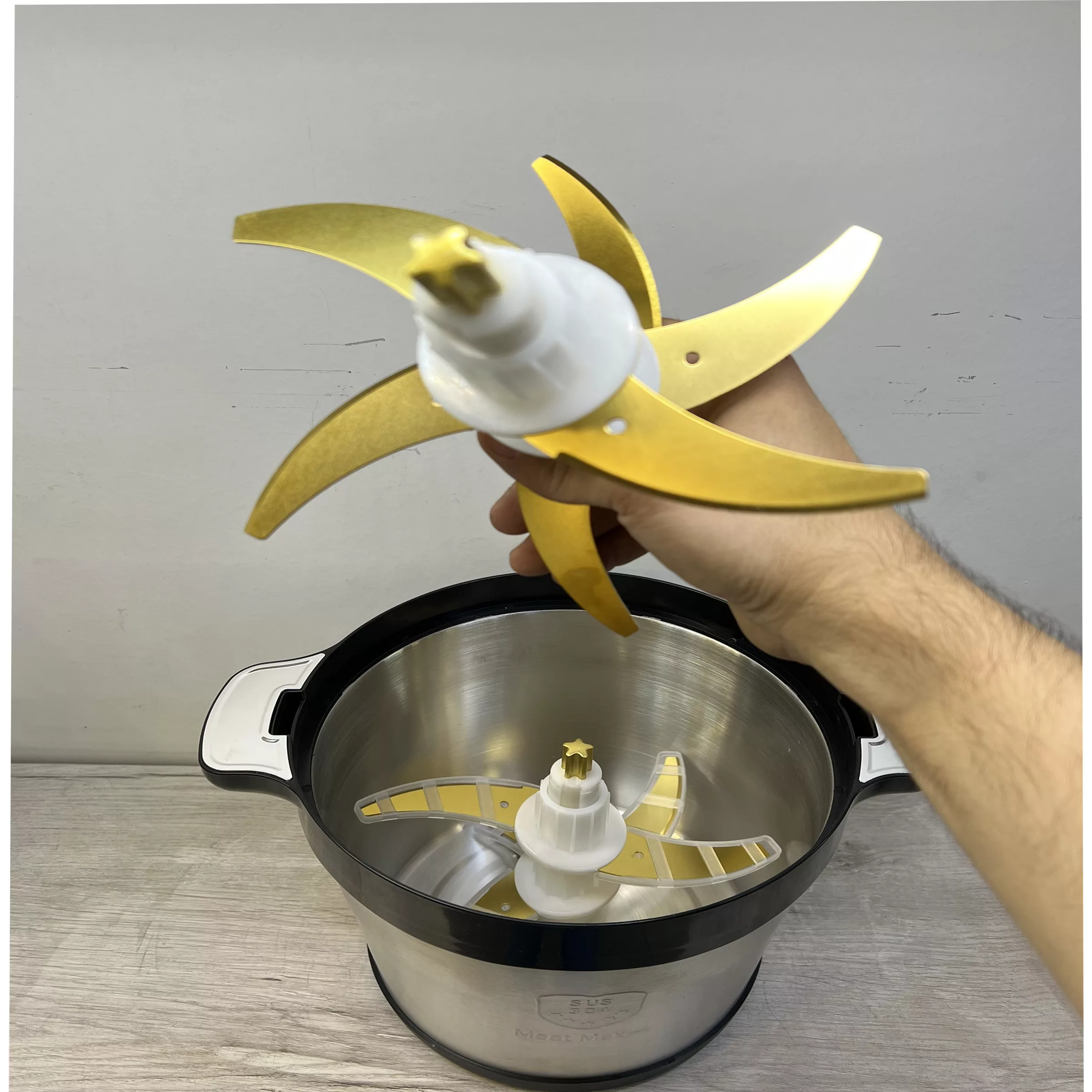 خردکن سیلور کرست مدل 8L شش تیغ گلد