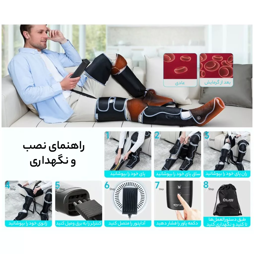 ماساژور پا آل جوی مدل AJFLWM